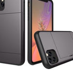 Protective Phone Case with Built-In Card Slot – Durable Dual Layer Shockproof Mobile Cover