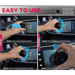 Upgraded Magnetic Car Mount – 360° Rotating Vacuum Suction Phone Holder with 20 Powerful Magnets