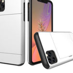 Protective Phone Case with Built-In Card Slot – Durable Dual Layer Shockproof Mobile Cover