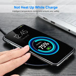 Ultra-Slim 5W Wireless Charging Pad – Qi-Certified & Case-Friendly for iPhone & Qi Devices
