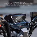 Upgraded Magnetic Car Mount – 360° Rotating Vacuum Suction Phone Holder with 20 Powerful Magnets